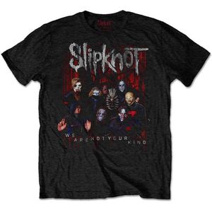 Slipknot Heren Tshirt -S- WANYK Group Photo Zwart