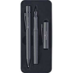 Faber-Castell giftset - Grip zwart - balpen en vulpen - FC-201626