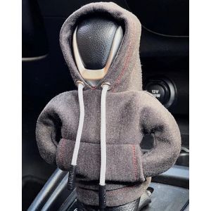Ilso auto versnellingspook hoodie, grijs, pookknop, stofkap, decoratie