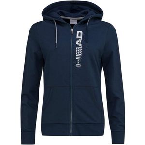 Head Club Greta Hoodie Sporttrui Full Zip Dames Blauw - Maat M