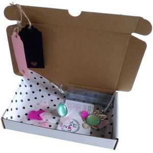 2 Love it Gift Set Uil M - Ketting - Ring