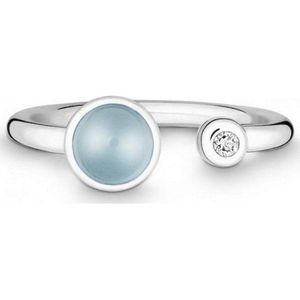 Quinn - Dames Ring - 925 / - zilver - edelsteen - 21191658