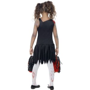Verkleedkostuum zombie cheerleader voor meisjes Halloween pak - Kinderkostuums - 152/164