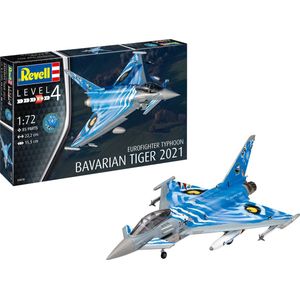 1:72 Revell 03818 Eurofighter Typhoon - The Bavarian Tiger 2021 Plastic Modelbouwpakket