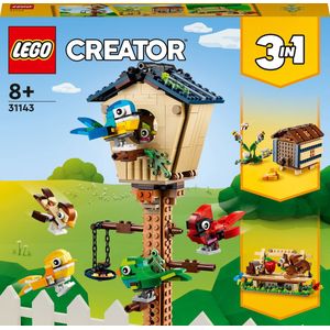 LEGO Creator 3-in-1 Vogelhuisje - 31143