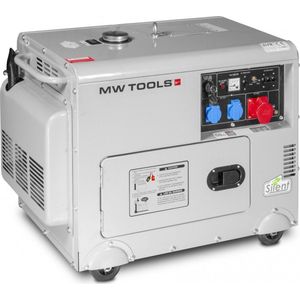 Diesel generator 6,0kW 3x400V+1x230V MW Tools