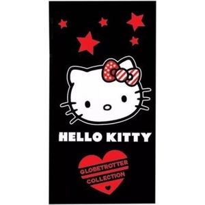 Hello Kitty - Strandlaken - Bad handdoek - Katoen - 70x140 Cm