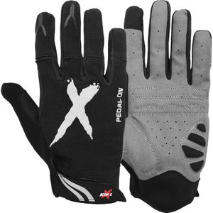 ICONICX Cycling Gloves Full Finger Mountain Bike Waterproof Gloves Gel Padded Touchscreen MTB Gloves for Men Women