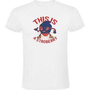 This is a stroberry Heren T-shirt - eten - fruit - boef - aardbei - strawberry - crimineel - jam - humor - grappig