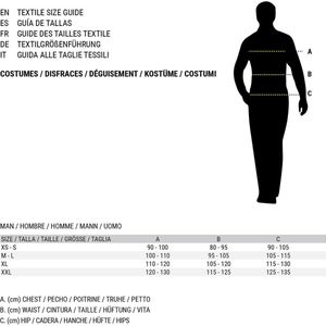 ATOSA - Grijze begrafenis bruid vermomming - XS / S (34 tot 36)