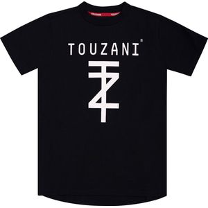 Touzani - T-shirt - KUJAKU STREET Black (170-176) - Kind - Voetbalshirt - Sportshirt