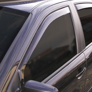 ClimAir Zijwindschermen Dark passend voor Opel Agila 5 deurs 2000-2007 / Suzuki Wagon R+ 5 deurs 2000-2006