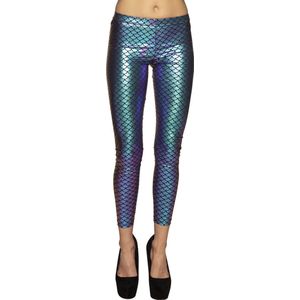 Boland - Legging Zeemeermin (M) - Volwassenen - Zeemeermin - Fantasy