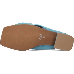 Lina Locchi L1407 Hakken Dames - Blauw - Maat 39