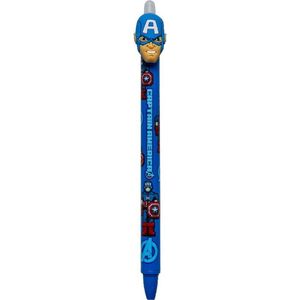 Uitwisbare pen - erasable pen - the avengers - Captain America - met smiley - back to school - schoolbenodigdheden - trend