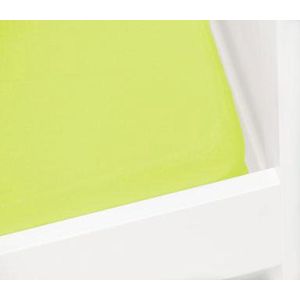 Jersey kinder hoeslaken - Lime - Junior (70x140/150 cm)