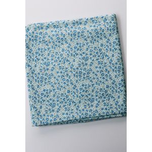 Lubna Home Hydrofile Baby deken  100x130cm  EKOTEX Zacht Katoen - 70%Bamboe-30%Katoen-Baby doekje BLUE LEO