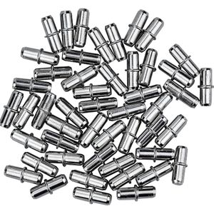 *** Legplankdragers voor moeiteloos plaatsen van planken in elke kast - 5mm breed, 19mm lang, 50 stuks - De ultieme plankdragers voor universeel gebruik van Heble® ***
