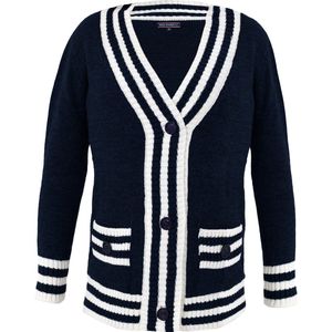 Felix Hardy Gebreide Cardigan - Vest Dames Navy - M