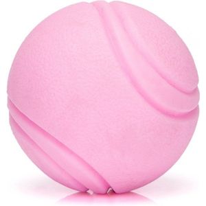 Nobleza Speelbal kleine hond - Ø 6cm - Hondenspeelgoed - Puppyspeelgoed - Speelbal puppy - Hondenbal - Rubber bal - Roze