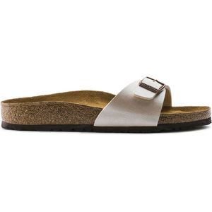 Birkenstock Madrid BS - dames sandaal - wit - maat 42 (EU) 8 (UK)