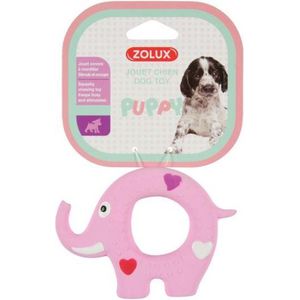 Zolux puppyspeelgoed latex olifant roze - Default Title