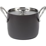 Serax Pure by Pascale Naessens - Kookpot - 4L - Ø 18cm - H 15,2cm - Zwart