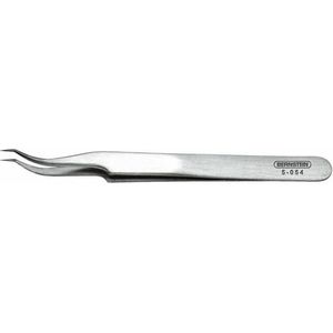 Bernstein Tools for Electronics 5-054 SMD-pincet 7abb SA Sikkelspits, super-spits, gebogen 120 mm