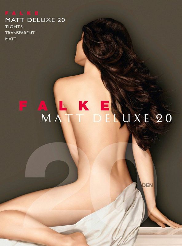 FALKE Matt Deluxe 20 DEN dames panty - espresso