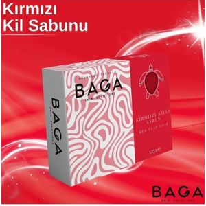 Baga Skin Solutions Rode KleiZeep 125 Gr