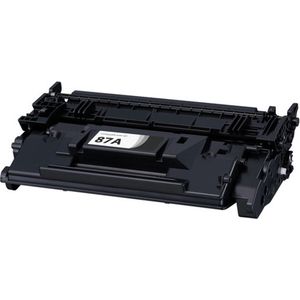 Toner Geschikt voor HP 87A / CF287A | 1x Zwart Geschikt voor HP Laserjet Pro M501dn - HP Laserjet Pro M501n - HP LaserJet Enterprise M506 Series - HP LaserJet Enterprise M527 Series