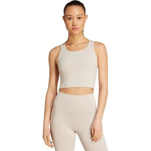 adidas Performance adidas All Me Essentials Medium Support Bra Tank Top - Dames - Beige- 2XL
