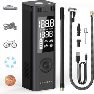 Draagbare Elektrische Luchtpomp - Multifunctionele Accu Compressor voor Autofietsen en Opblaasbare Producten