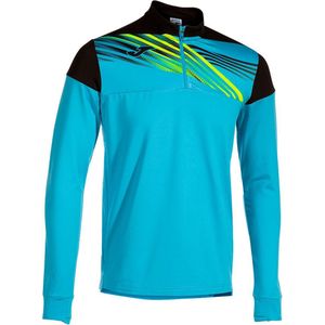 Joma Elite X Halve Rits Sweatshirt Blauw L Man