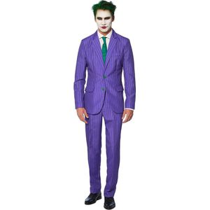 Suitmeister The Joker - Carnaval Mannen Kostuum - Gekleurd - Carnaval - Maat XL