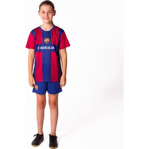 FC Barcelona thuis tenue 23/24 - Maat 164 - Voetbaltenue Kinderen - Blauw