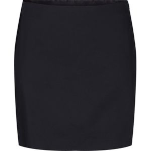 ZIZZI MFRANZA, ABK SKIRT Dames Rok - Black - Maat L (50-52)