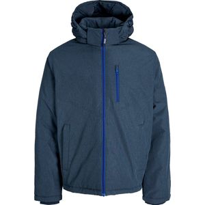 Jack & Jones Heren Winterjas JCOLAND Jacket Blauw - Maat XL