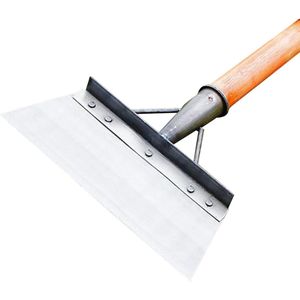 Multifunctionele Tuinschep voor Onkruid, IJs en Sneeuw - RVS Tuinreinigingsgereedschap (23 cm)