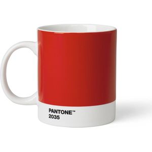 Pantone Koffiebeker - Bone China - 375 ml - Red 2035 C