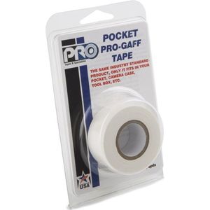 Pro Pocket Gaffa tape 24mm x 5,4m wit