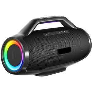 Luidspreker - Luidsprekerkabels - Bookshelf Speaker - 3-weg Geluidssysteem - APP-Besturing - Speakers voor PC - BT 5.0 - 130W - Zwart