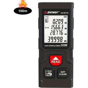 Livano Laserafstandsmeter - Laser - Afstandsmeter - Afstandmeter - Rangefinder - Digitale Meetlint - Precisiegereedschap - 100 Meter