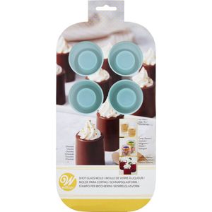 Wilton Siliconen Mal - DIY Bakvorm voor Borrelglaasjes