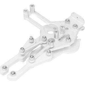 Flexibele Precieze Aluminiumlegering Mechanische Klauwarm Robotklem Met Hoge Weerstand Voor Servo