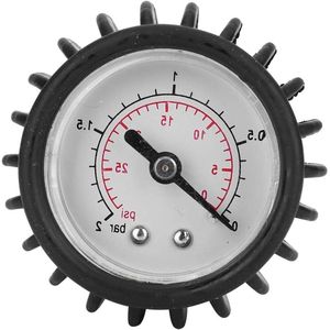 Opblaasbare luchtdrukmeter - 30 psi - handmatige pomp - boot - rubberboot - steunplaat - manometer .