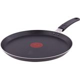 Tefal Simply Clean Pannenkoekenpan - Crêpe Pan non-stick coating - Pancake pan - Titanium - Ø25 Cm - Zwart