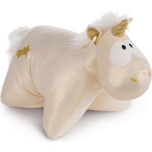 Nici Kussen Shooting Star 41 X 40 Cm Pluche Goud