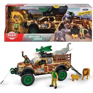 Dickie Toys Ford Raptor Wild Park Ranger Voertuig - Vanaf 3 jaar - Licht en geluid - Speelgoedvoertuig
