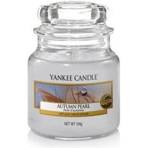 Yankee Candle Geurkaars Small Autumn Pearl - 9 cm / ø 6 cm